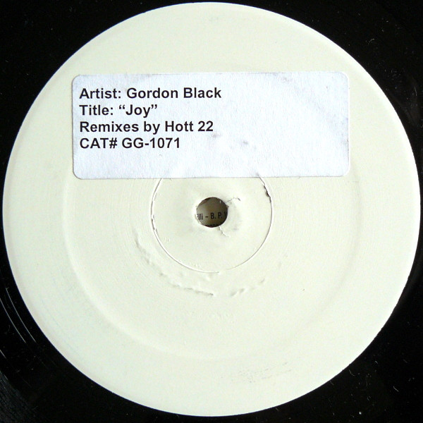 Gordon Black - Joy - Hott 22 Remix