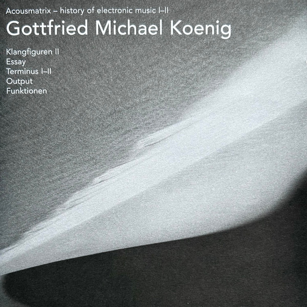 Gottfried Michael Koenig - Funktion Blau