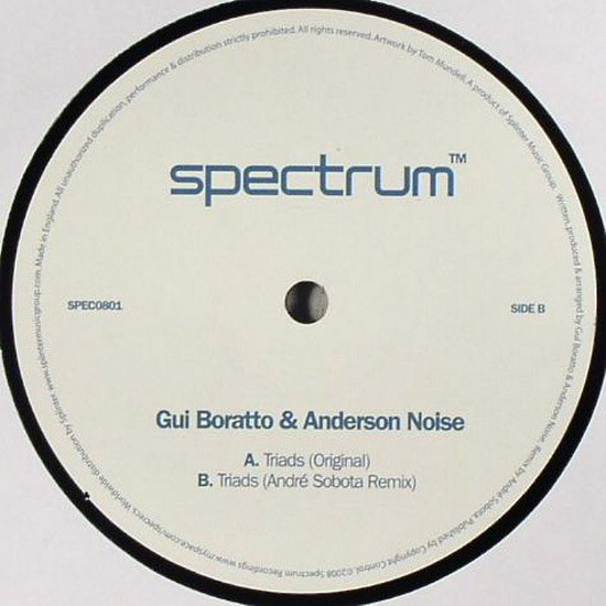 Gui Boratto & Anderson Noise - Triads (Original Mix)