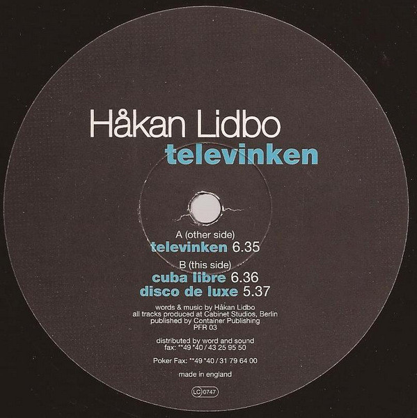 Håkan Lidbo - Televinken