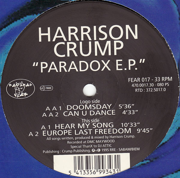 Harrison Crump - I Need Your Love (Crump Daddy club mix)