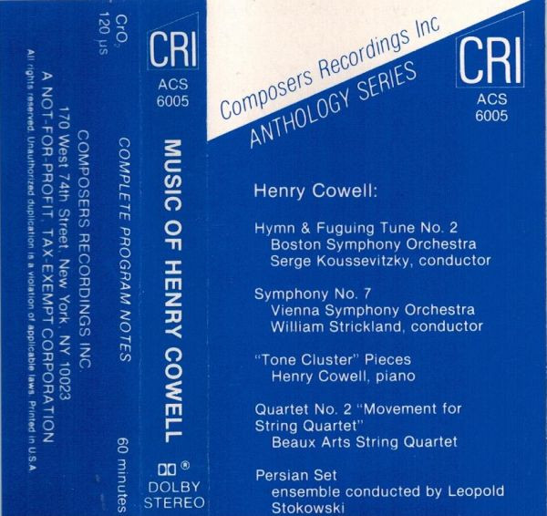 Henry Cowell - The Banshee