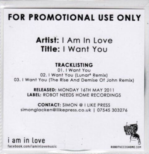 I Am in Love - Proposal