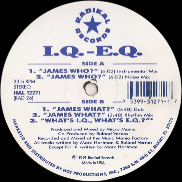 I.Q.-E.Q. - James Who? [Instrumental Mix]