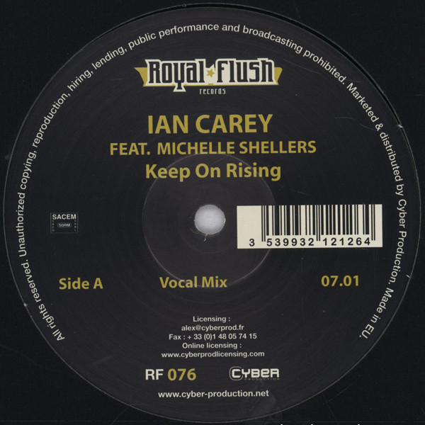 Ian Carey & Michelle Shellers - Keep On Rising (Peter Gelderblom & Muzikjunki Remix)