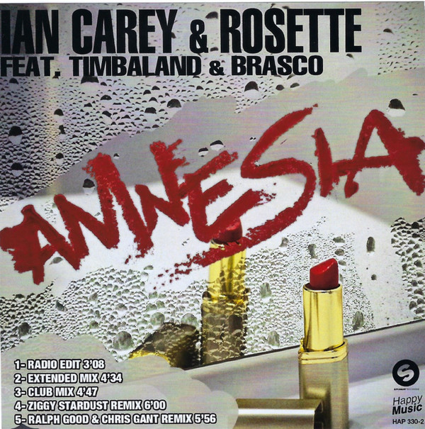 Ian Carey & Rosette - Amnesia (feat. Timbaland & Brasco) - Radio Edit