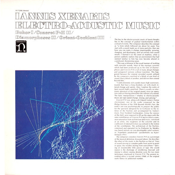 Iannis Xenakis - Diamorphoses