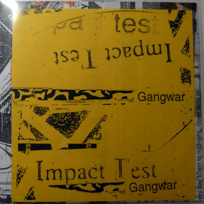 Impact Test - blood on the floor