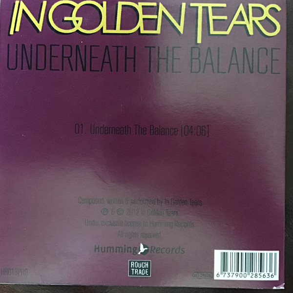 In Golden Tears - Underneath The Balance - Wankelmut Remix