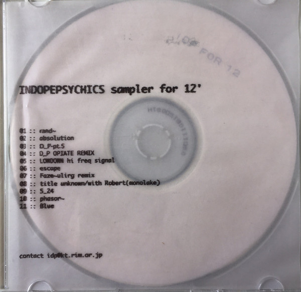 Indopepsychics - d p (opiate rework)