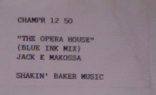 Jack E Makossa - Opera House