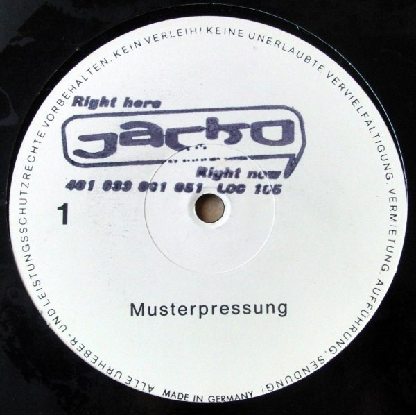 Jacko MacFarley - Right Here, Right Now (The Club Mix)