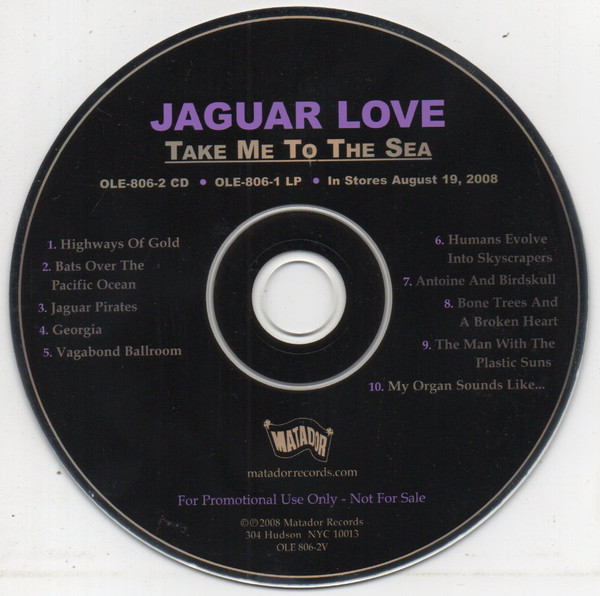 Jaguar Love - Bats Over The Pacific Ocean