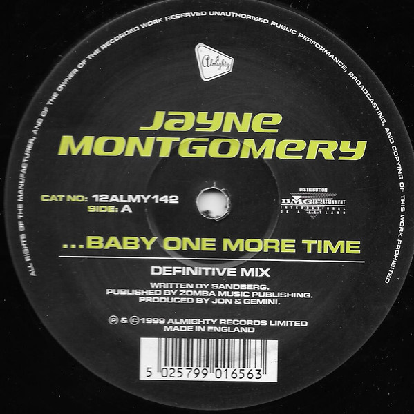 Jayne Montgomery - Baby One More Time