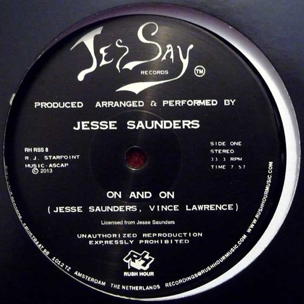 Jesse Saunders - On & On (Original 1984)