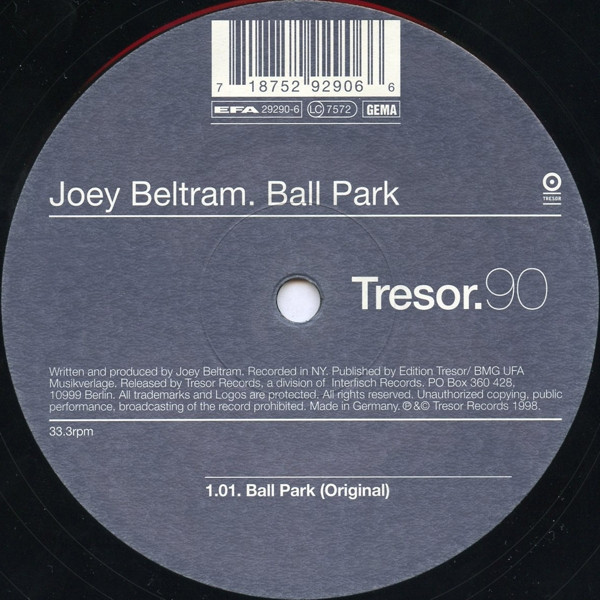 Joey Beltram - My Sound