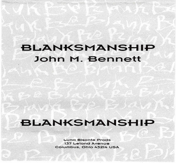 John M. Bennett - reading from "Glue"