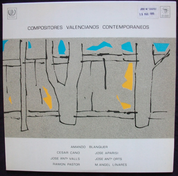 José Antonio Orts - Territoires de sons blancs, 1995, 4'21