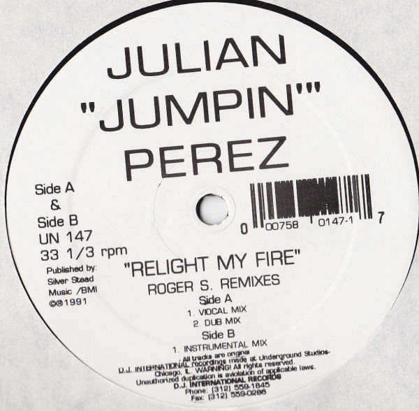 Julian 'Jumpin' Perez - Jack Me 'Til I Scream