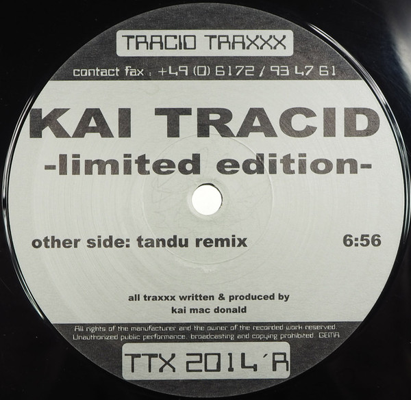 Kai Tracid - Too Many Times