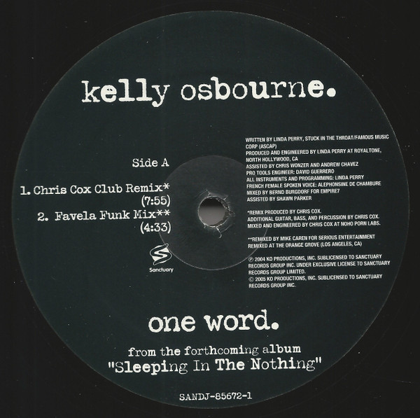 Kelly Osbourne - One Word