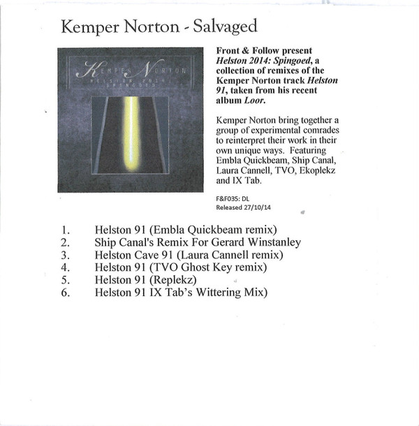 Kemper Norton - Helston 91
