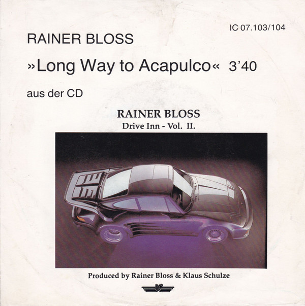 Klaus Schulze & Rainer Bloss - Drive Inn