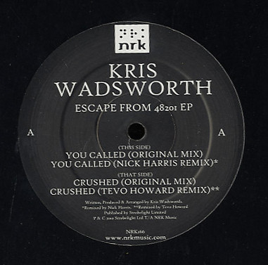 Kris Wadsworth - Mainline (Jimmy Edgar remix)