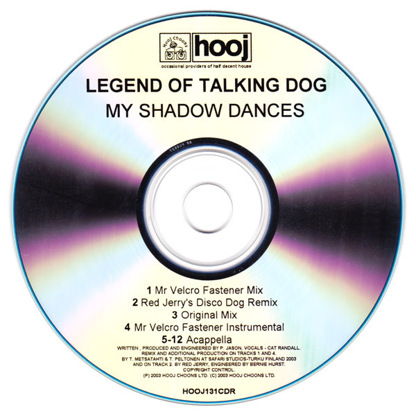 Legend Of Talking Dog - My Shadow Dances (Red Jerry's Disco Dog Mix)