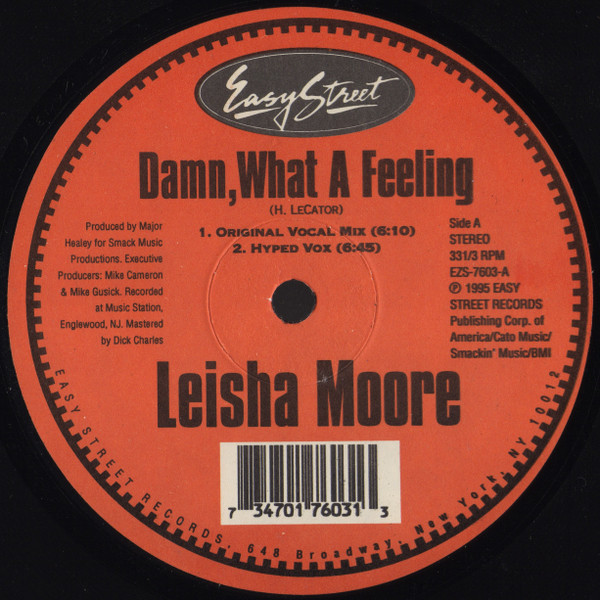 Leisha Moore - Damn What A Feeling - Original Vocal Mix