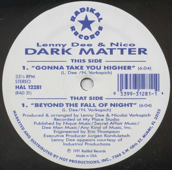 Lenny Dee & Nico - Beyond The Fall Of Night