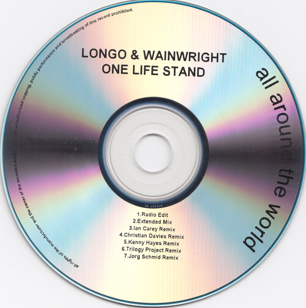 Longo & Wainwright - One Life Stand - Radio Edit
