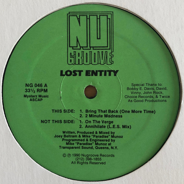 Lost Entity - Bring That Back