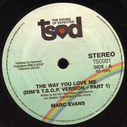 Marc Evans - Given Me Joy