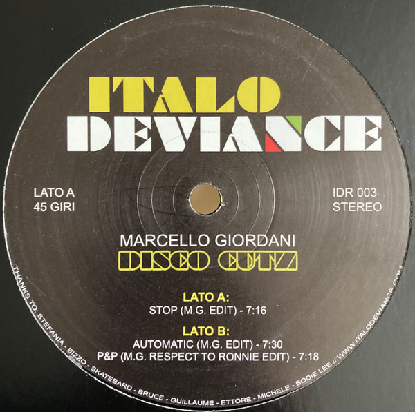 Marcello Giordani - Oh! Superman - Disco Spacer Mix
