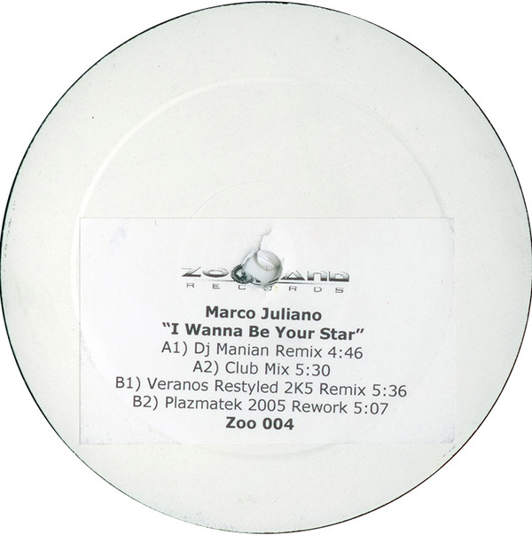 Marco Juliano - I Wanna Be Your Star