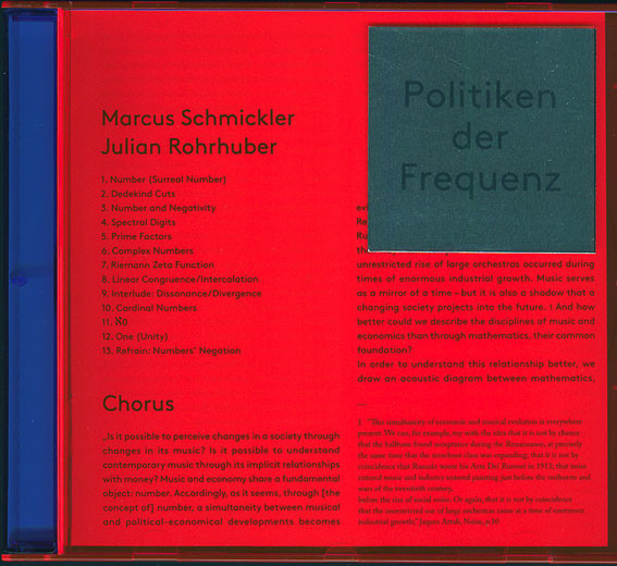 Marcus Schmickler & Julian Rohrhuber - Dedekind Cuts