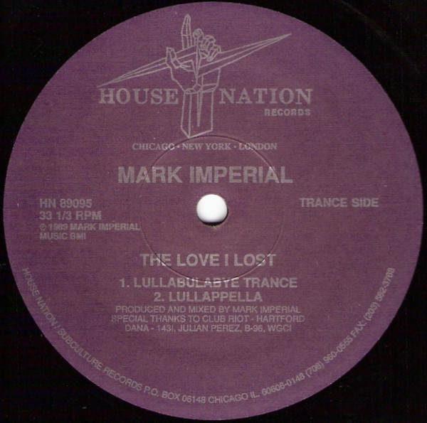Mark Imperial - The Love I Lost - Radio Mix