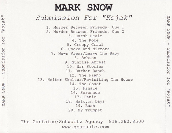 Mark Snow - X-Files (UNKLE Variation on a Theme Surrender Sounds Session #10)