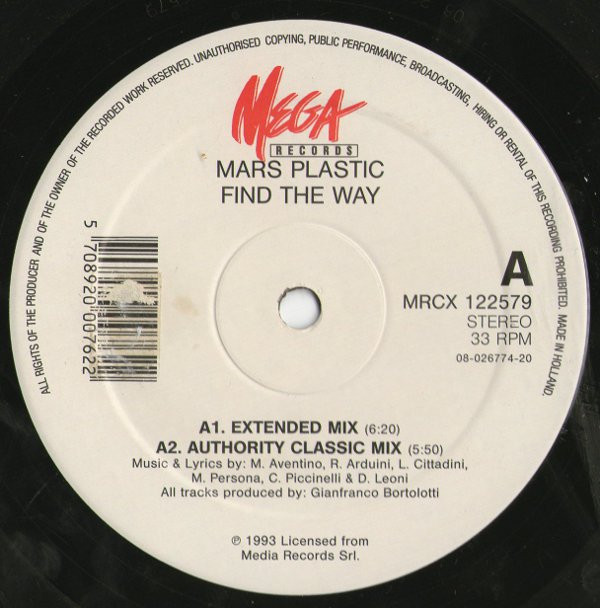 Mars Plastic - Find the way (extended mix)