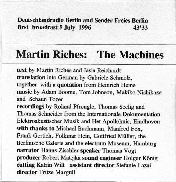 Martin Riches - Sprung Eight