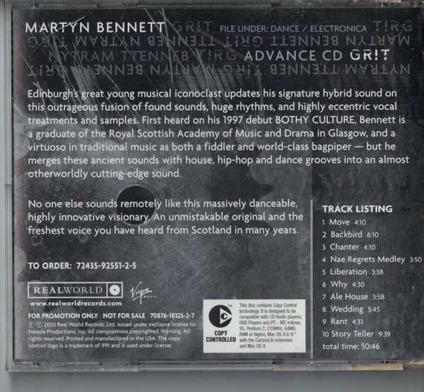 Martyn Bennett - Liberation