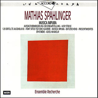 Mathias Spahlinger - fugitive beaute