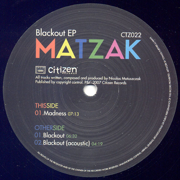 Matzak - Girl In Water