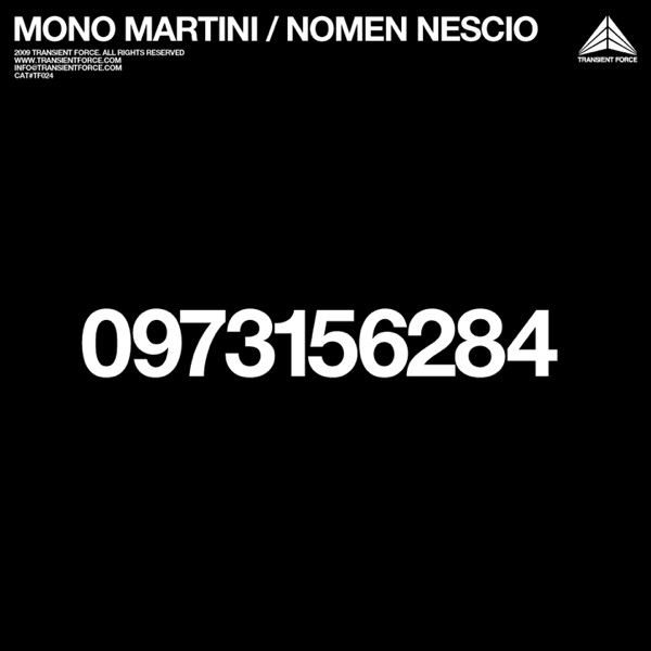Mono Martini - Contact