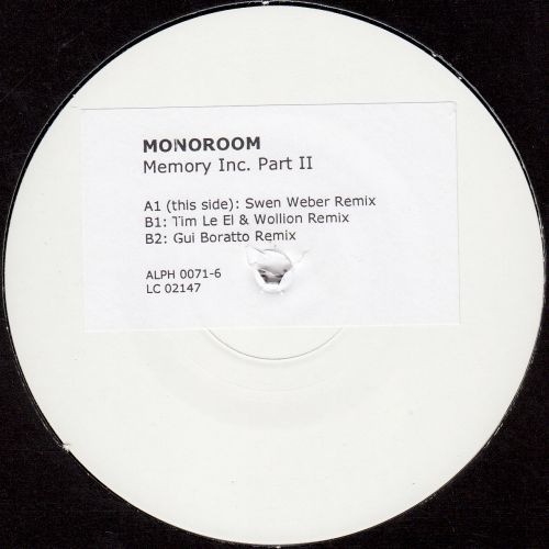 Monoroom - Memory Inc. Part 2 (Gui Boratto Rmx)