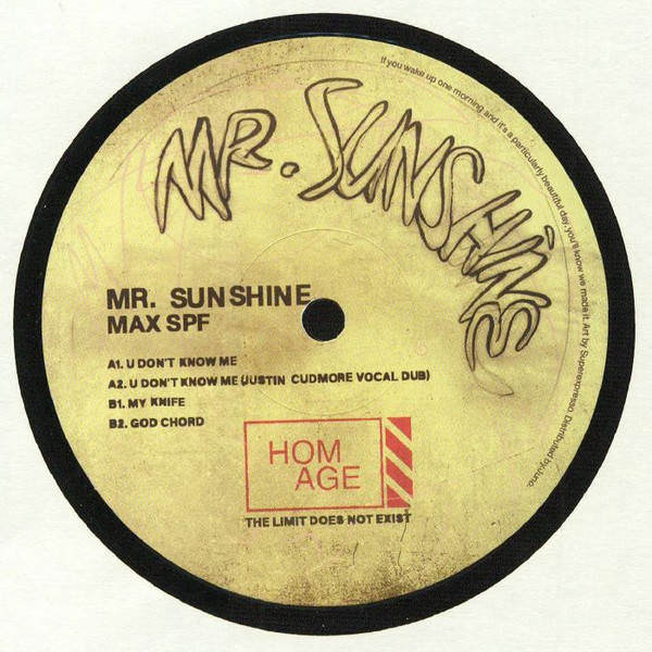 Mr Sunshine - Moonlit Snow On Black Sand