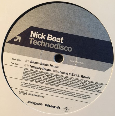 Nick Beat - Bow Chi Bow (Short Version)
