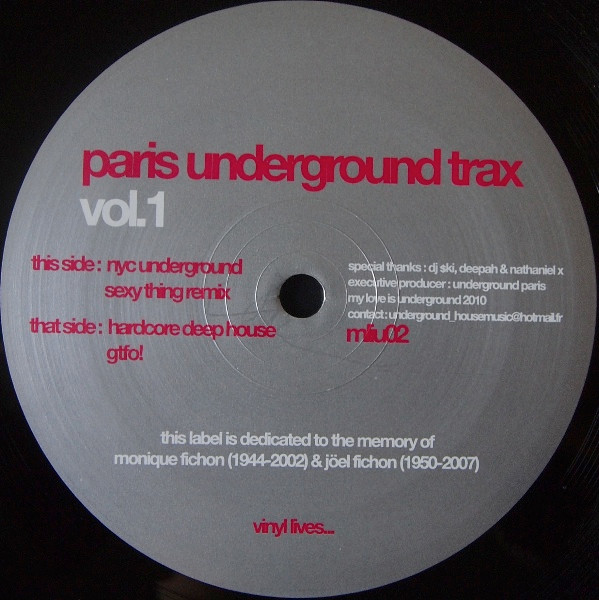 PARIS UNDERGROUND TRAX - Sexy thing remix