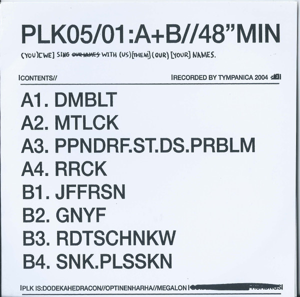 PLOKK - PPNDRF.ST.DS.PRBLM